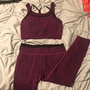 Demi Lovato by Fabletics workout outfit